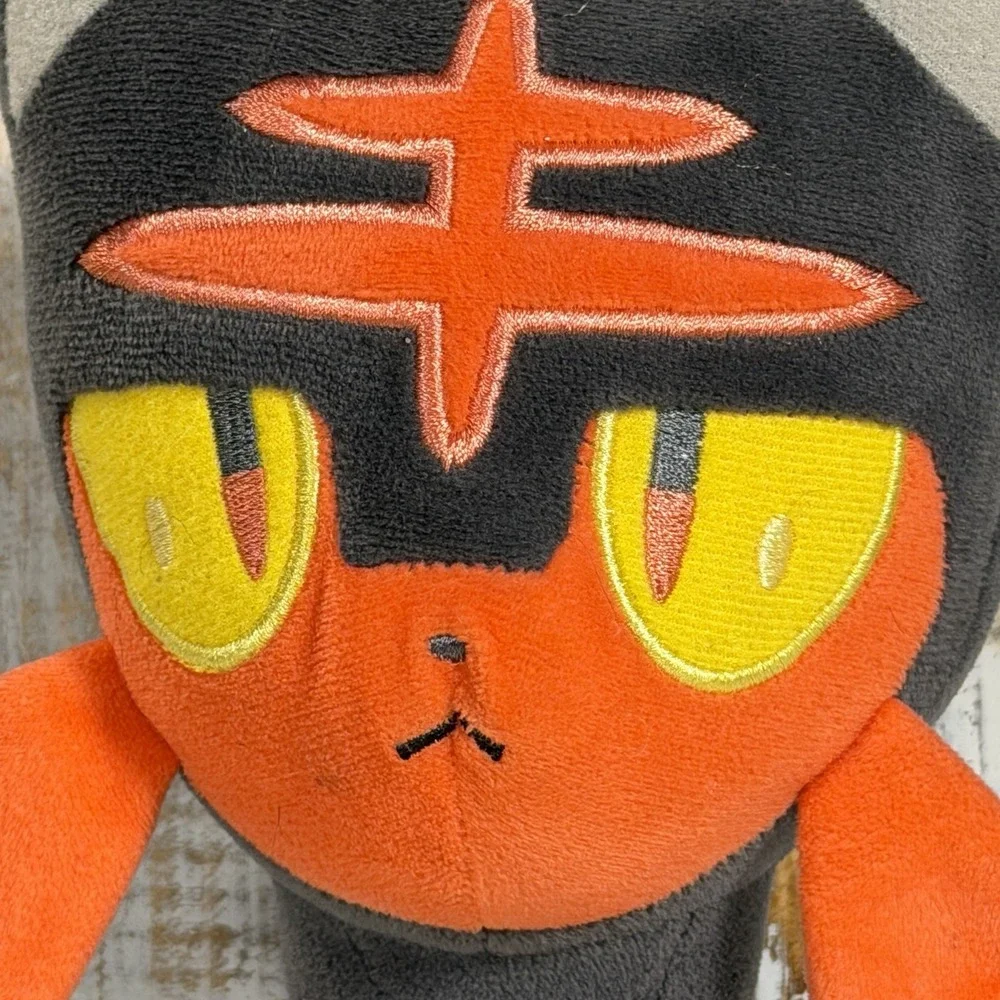 Pokemon Litten‎ Plush Stuffed Animal 8